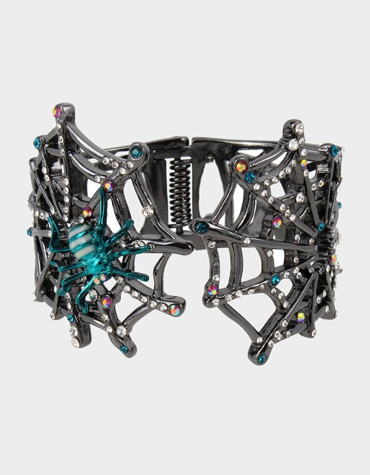Betseyjohnson Creep It Real Web Cuff Teal