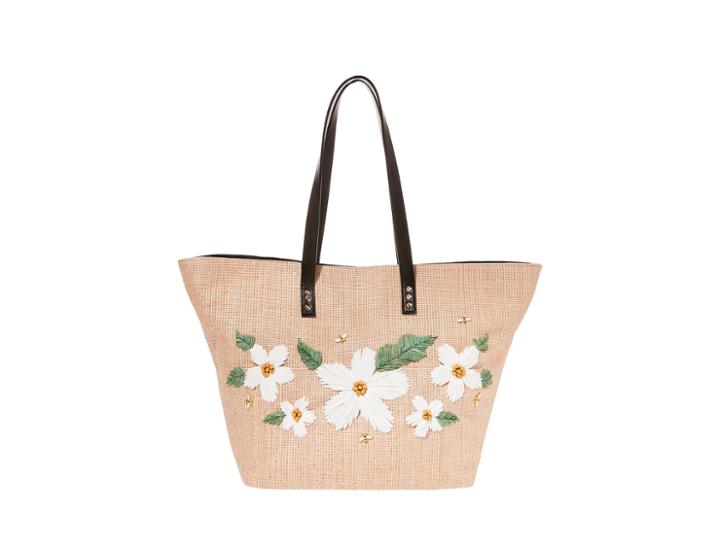 Betseyjohnson Daisyd And Confused Tote Natural