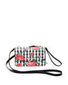 Steve Madden Gingham Style 2 In 1 Crossbody Black