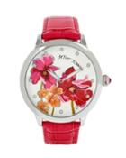 Steve Madden Petals On The Wind Watch Pink Multi