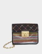 Betseyjohnson On The Rocks Crossbody Black Multi