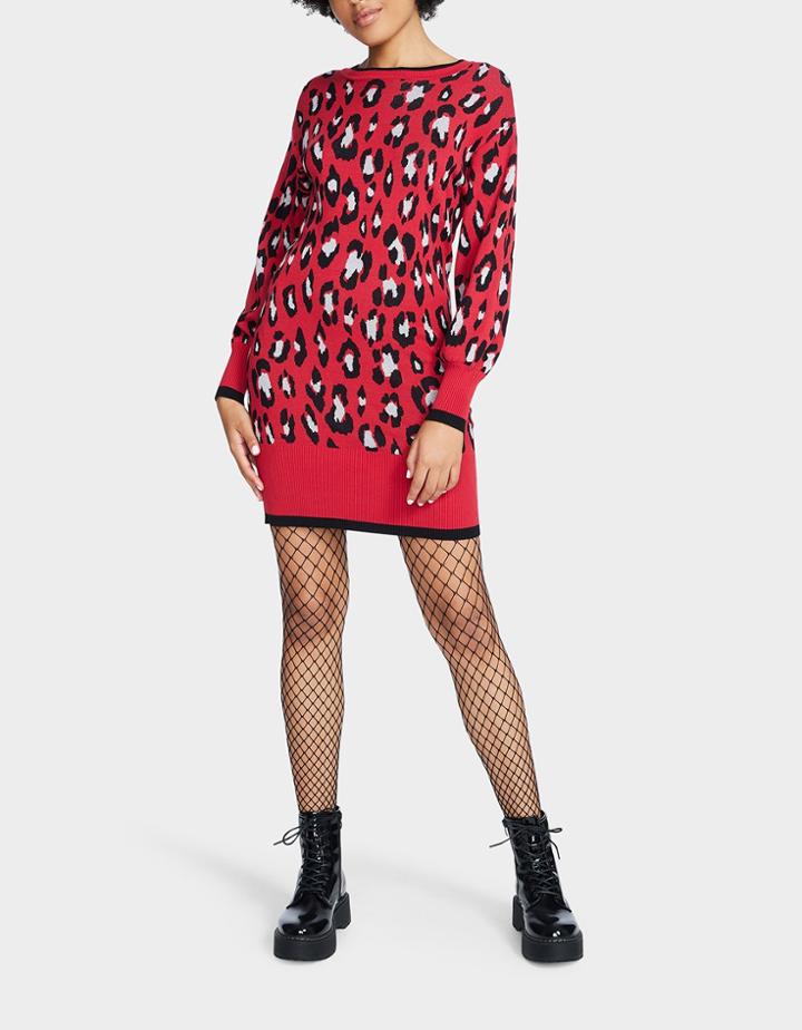 Betseyjohnson Prowling Around Dress Red