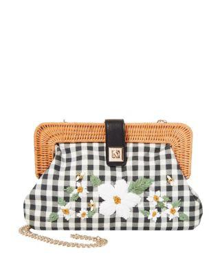 Steve Madden Daisyd And Confused Clutch Black