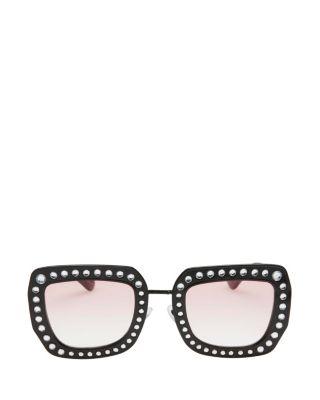 Steve Madden My Oh My Bling Sunglasses Silver