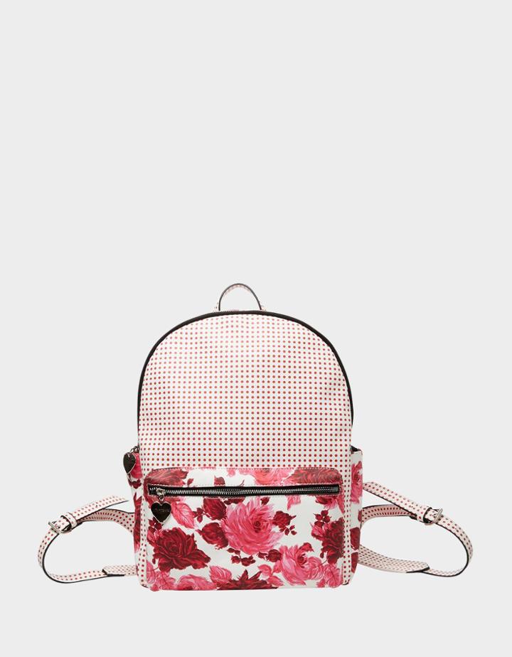 Betseyjohnson Mixing It Up Large Backpack Pink