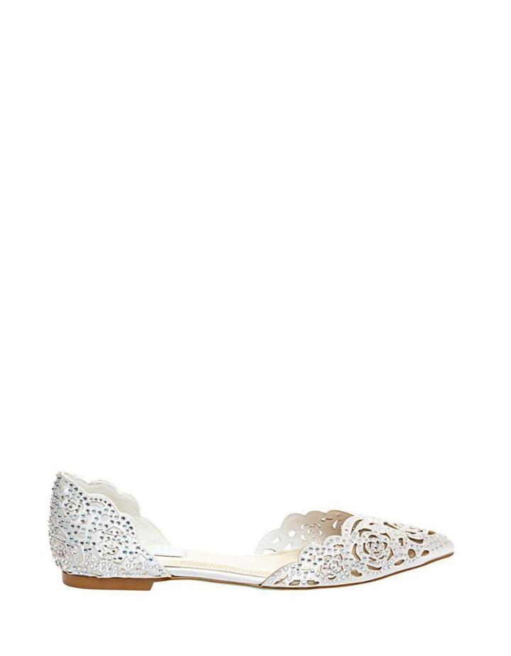 Betseyjohnson Sb-lucy Ivory Satin