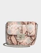 Betseyjohnson Simple Snake Crossbody Natural