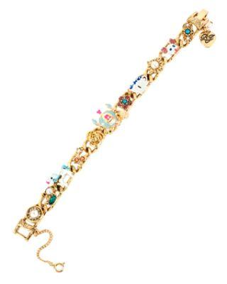 Steve Madden Princess Charming Linear Bracelet Multi