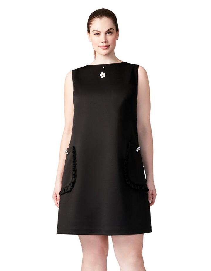 Betseyjohnson Totally Techno Dress Black (extended Sizing)