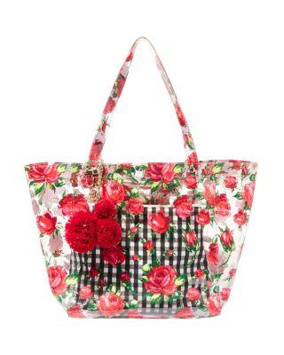 Steve Madden The Clear Choice Tote Floral
