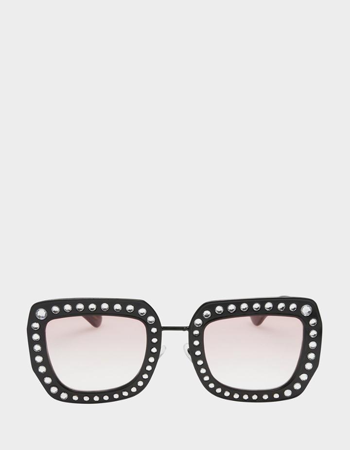 Betseyjohnson My Oh My Bling Sunglasses Black