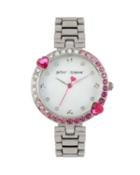 Steve Madden Sweethearts Forever Silver Watch Silver