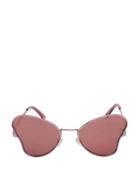 Steve Madden Butterfly Betsey Sunglasses Pink