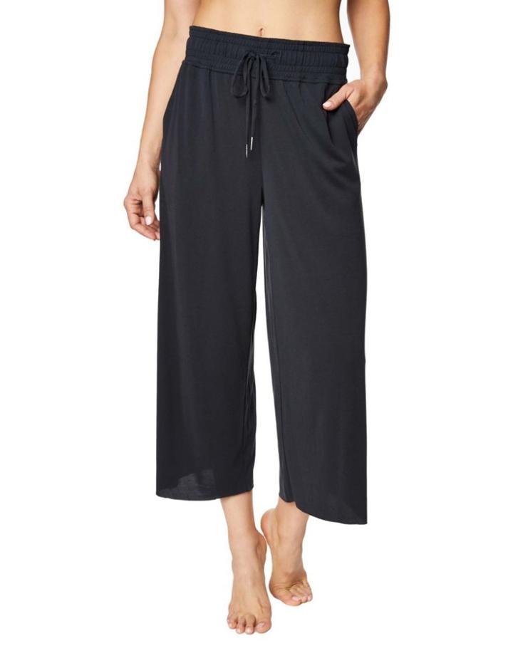 Betseyjohnson Wide Leg Lounge Pant Black