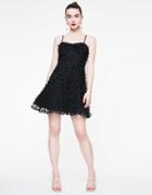Betseyjohnson Mini Bow Mesh Dress Black