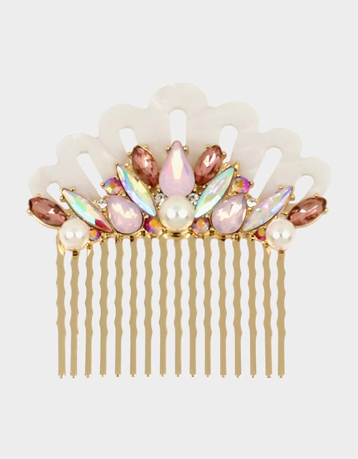 Betseyjohnson Surfmaid Shell Comb Ivory