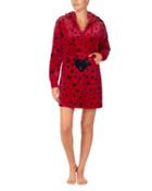 Steve Madden Cozy Time Plush Tunic Red