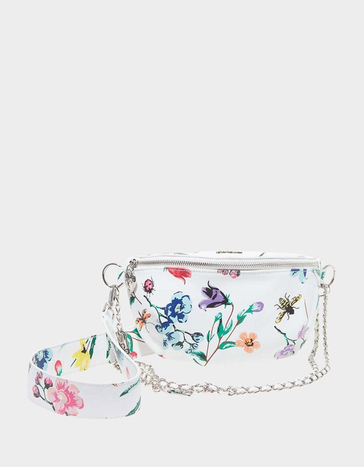 Betseyjohnson Organical Botanical Convertible Crossbody White Multi