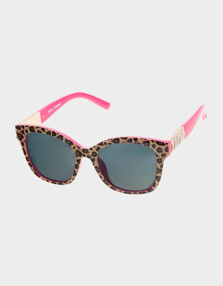Betseyjohnson Not So Basic Sunglasses Leopard