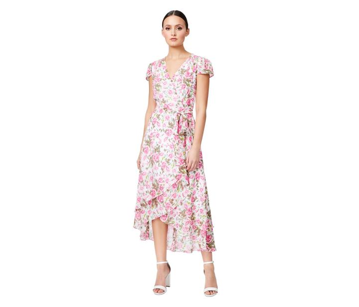 Betseyjohnson Vintage Betseys Rose Wrap Dress Floral
