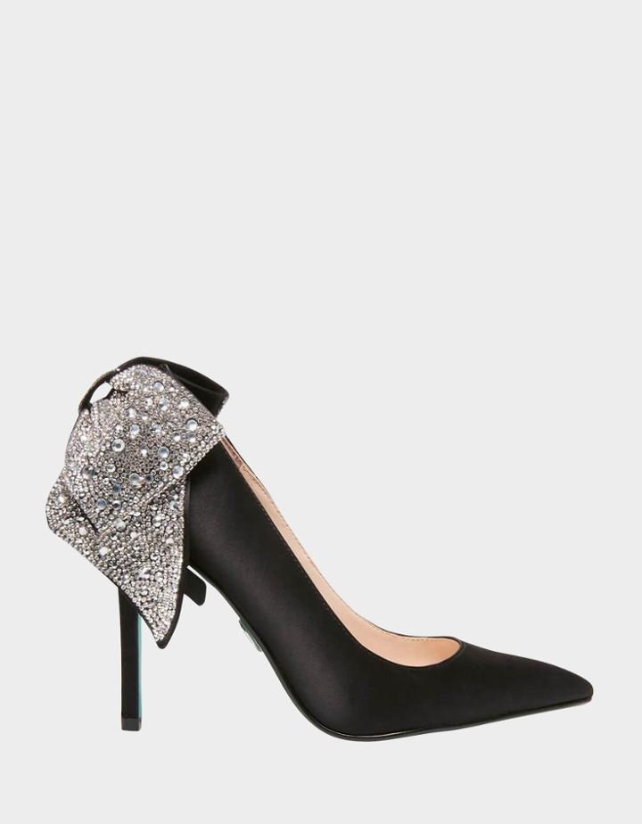 Betseyjohnson Sb-bryn Black Satin