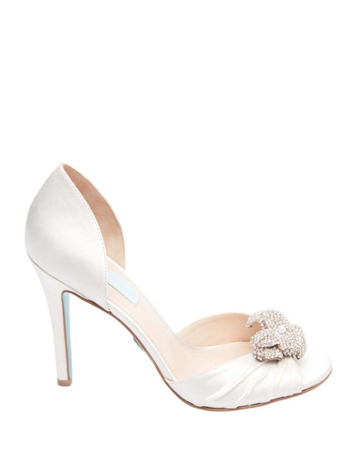 Betseyjohnson Sb-briar Ivory Satin