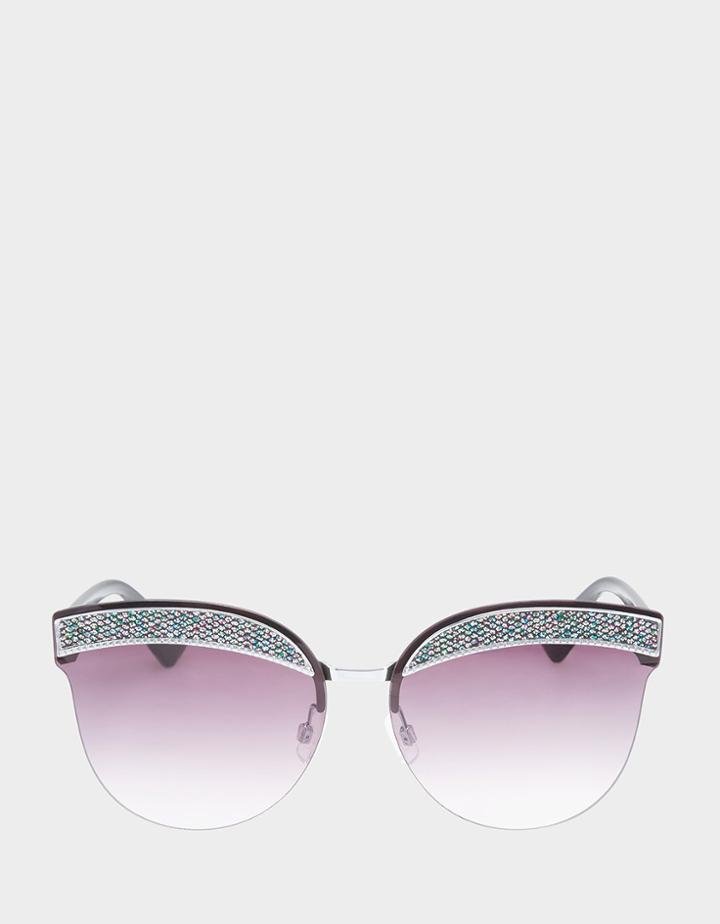 Betseyjohnson Glammed Up Sunglasses Black