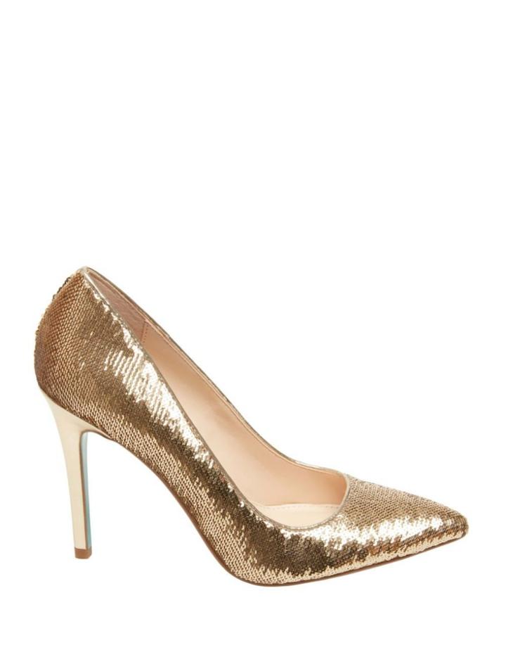 Betseyjohnson Sb-lani Gold Sequin