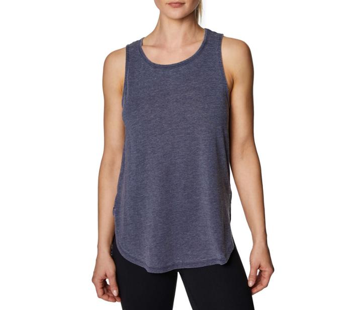 Betseyjohnson Braided Back Cutout Tank Navy