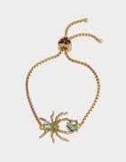 Betseyjohnson Lily Flower Spider Bracelet Yellow