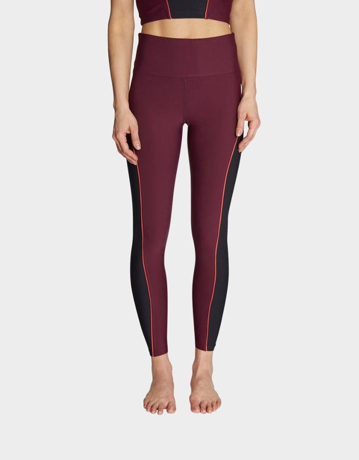 Betseyjohnson Contrast Piped Legging Wine Multi
