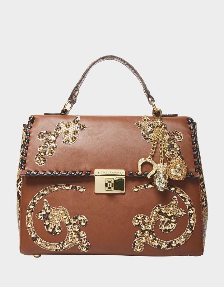 Betseyjohnson Wild West Satchel Brown