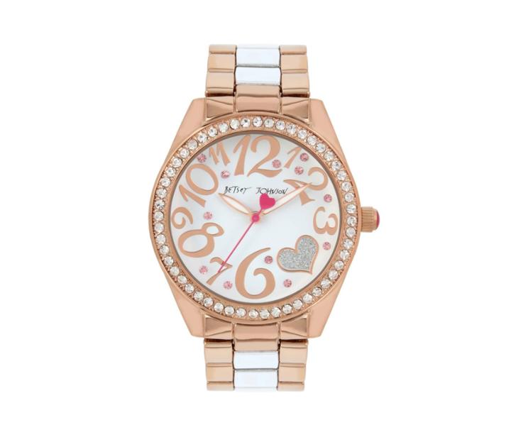 Betseyjohnson Betsey Classic Heart Watch White