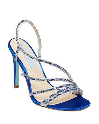 Steve Madden Sb-aces Blue Satin
