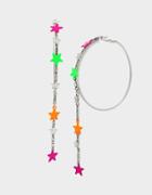 Betseyjohnson Star Power Linear Hoops Multi