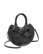 Steve Madden Cutting Edge Round Bow Bag Black