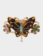 Betseyjohnson Tortifly Butterfly Hinge Bangle Multi