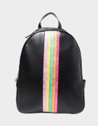 Betseyjohnson Between The Lines Backpack Black