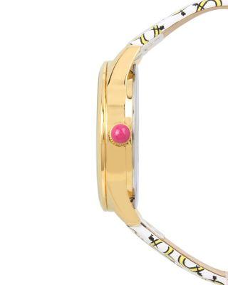 Steve Madden Keep Your Eyes On The Fries Boxed Watch White Multi