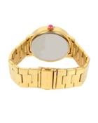 Steve Madden Red White And Blue Anchor Boxed Watch Gold