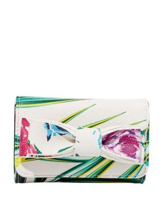 Steve Madden Bowriffic Wallet White/green