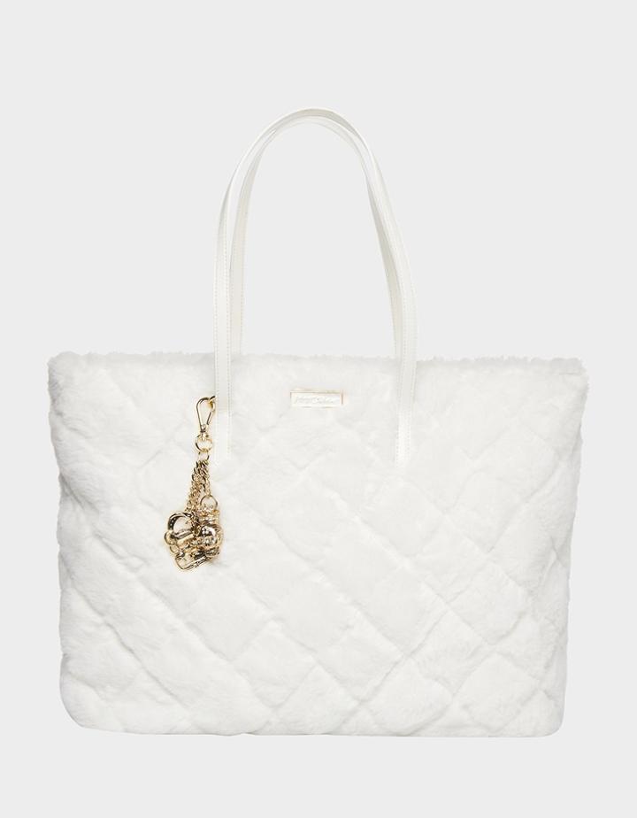 Betseyjohnson Faux Real Tote White