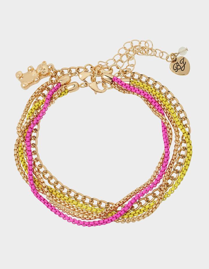 Betseyjohnson Nostalgic Pop Anklet Set Multi