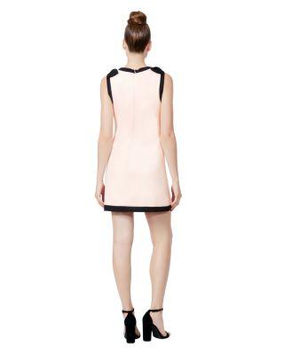 Steve Madden Bows On Top Shift Dress Blush