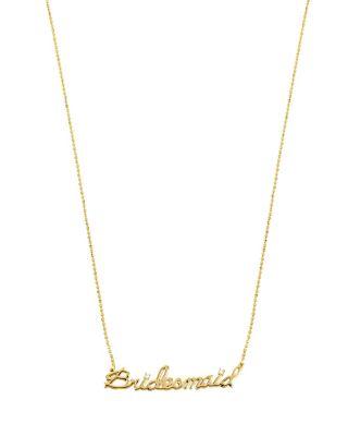 Steve Madden Betsey Blue Bridesmaid Gold Pendant Crystal