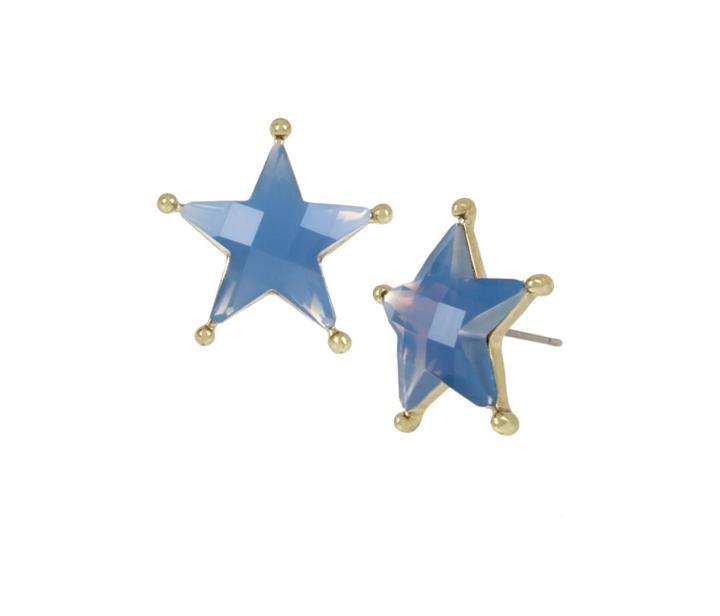 Betseyjohnson Magical Show Star Studs Crystal