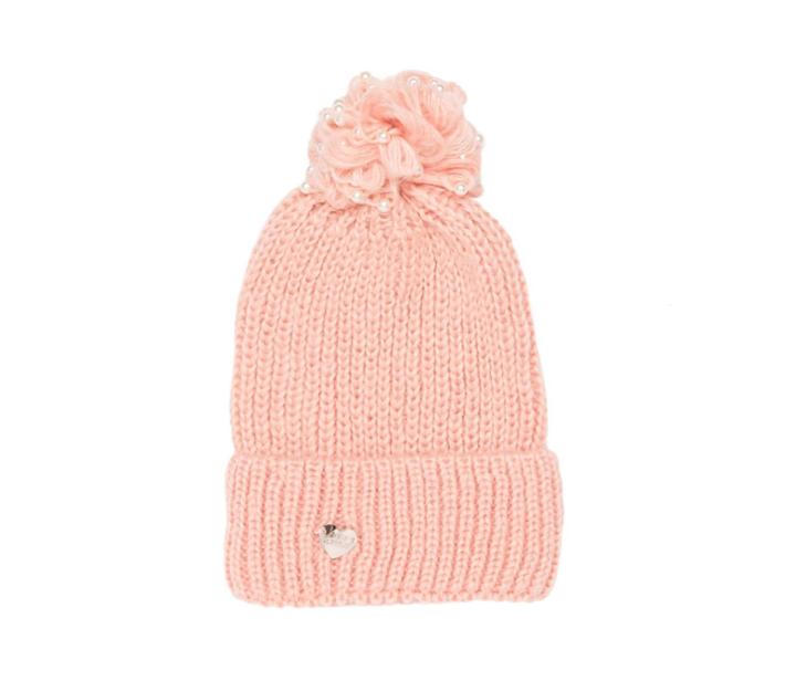 Betseyjohnson Pearl Jam Cuff Hat Blush