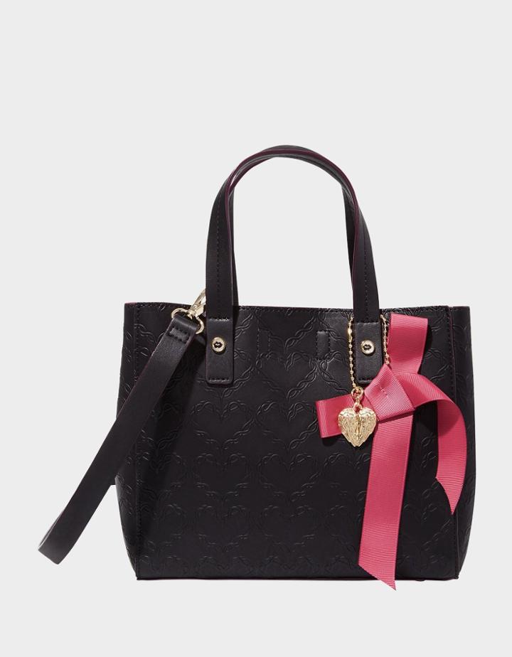 Betseyjohnson Shop Around The Clock Tote Black
