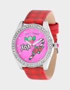 Betseyjohnson Betsey Time Sweets Watch Red