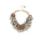 Betseyjohnson Butterfly Blitz Statement Pearl Necklace Pink